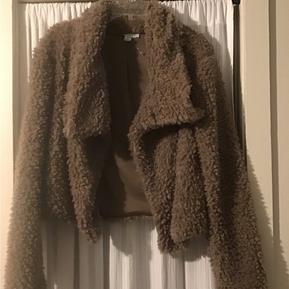 Faulux Sherpa Cropped Jacket - S - Picture 1 of 2